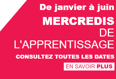 Les Mercredis de l&rsquo;Apprentissage