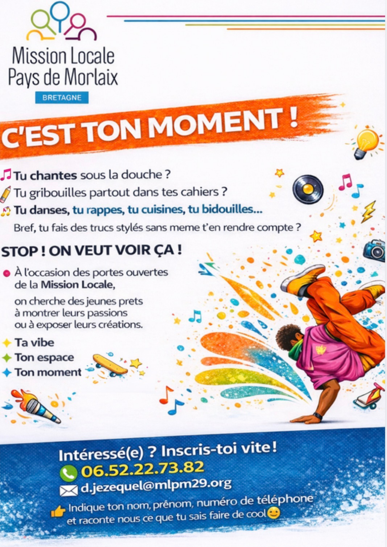 Tu as un talent ? C’est ton moment !